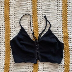 Free people clasp crop top
